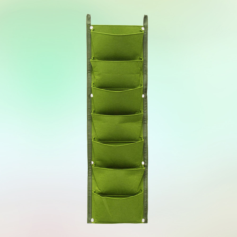 Nutrition & Fitness Hub Photos - 1Pcs Wall-Mounted Plant Nutrition Bag 7-Pocket