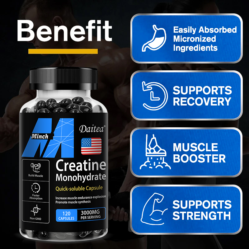Creatine Monohydrate 3000 Mg-B - Nutrition Fitness Meals recension och pris