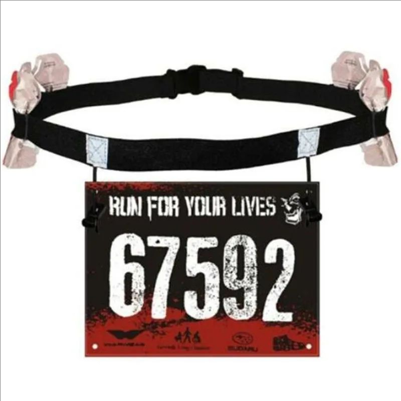 Running Race Number Belt Waist - Nutrition Gym recension och pris