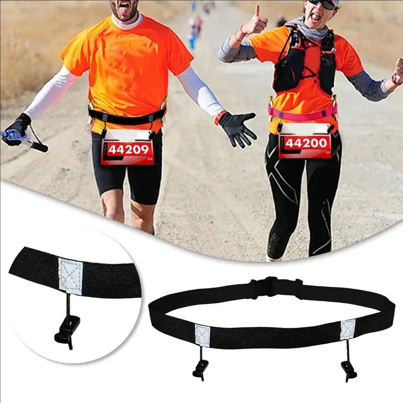 Running Race Number Belt Waist - Nutrition Gym recension och pris