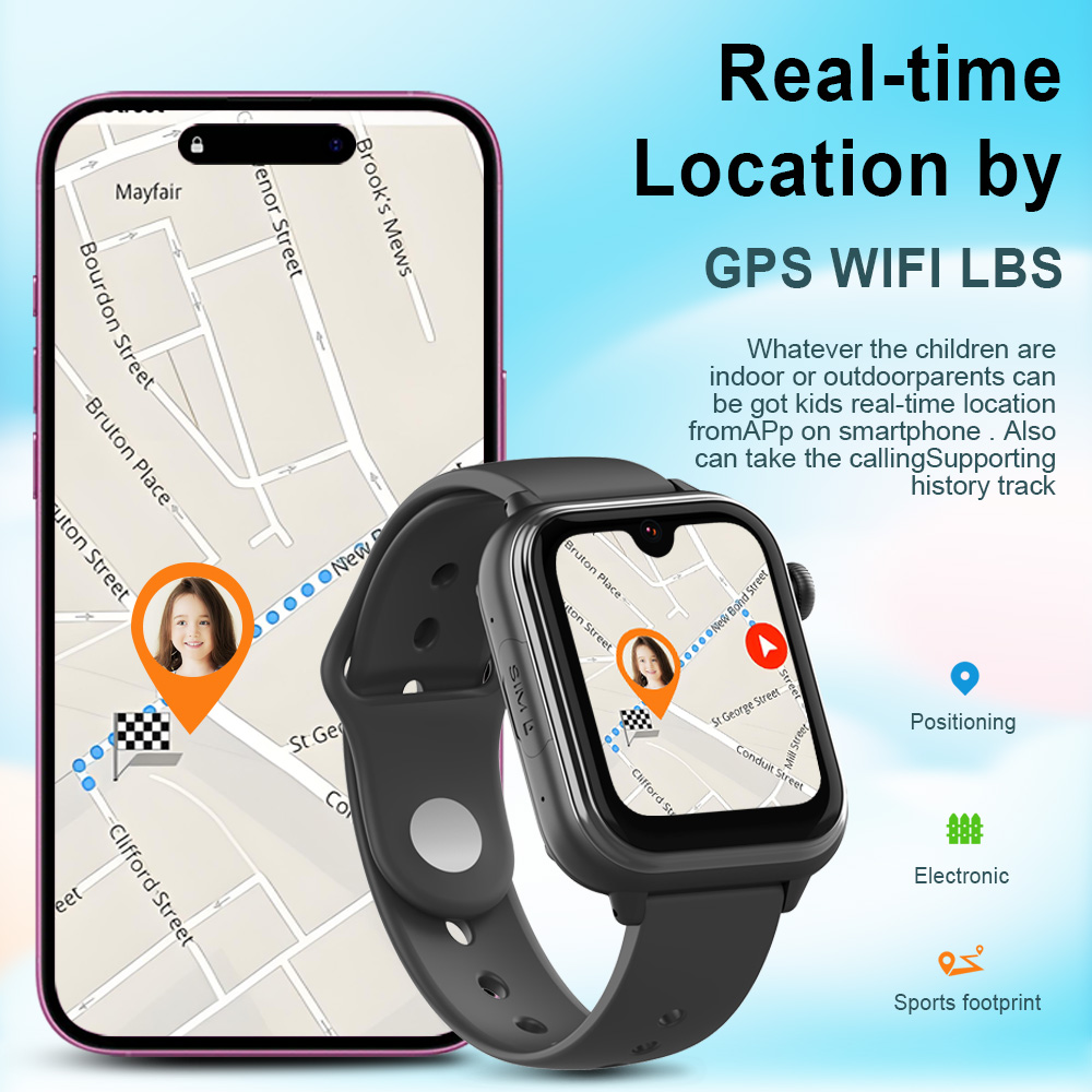 Wonlex KT37 GPS Smart Watch Ki - Nutrition Gym recension och pris